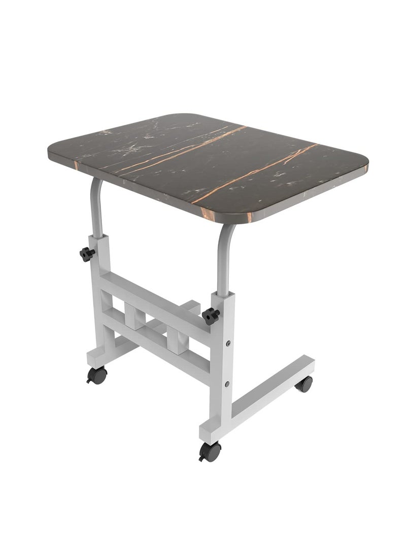 بورترونيكس Portronics My Buddy  Multipurpose Movable & Adjustable Table for Computer & Laptop(Black) 40D x 60W x 80H Centimeters - Image 1